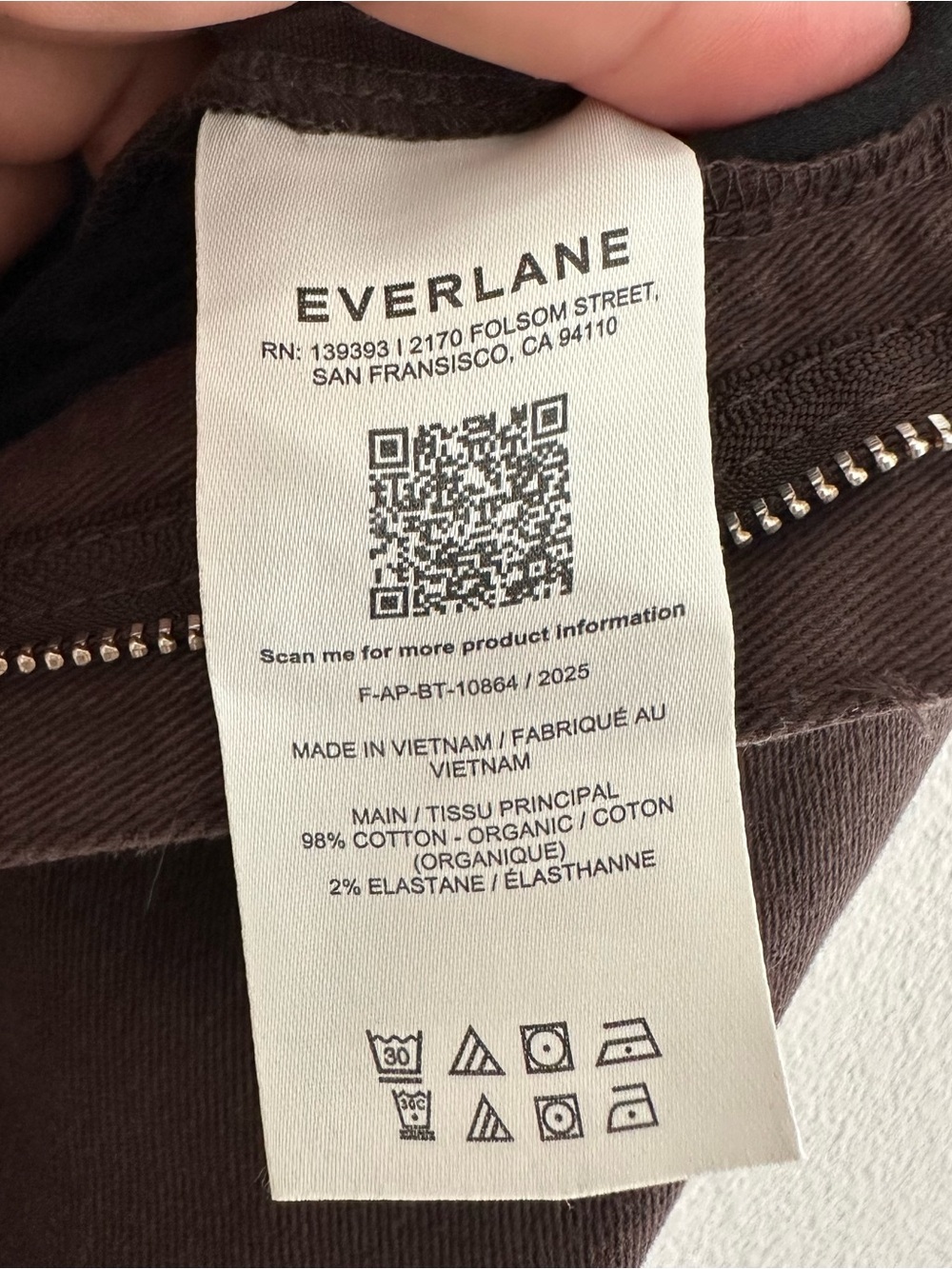 Everlane The Utility Barrel Pant in Dark Chocolate Size: 6, NWOT - Picture 9 of 13